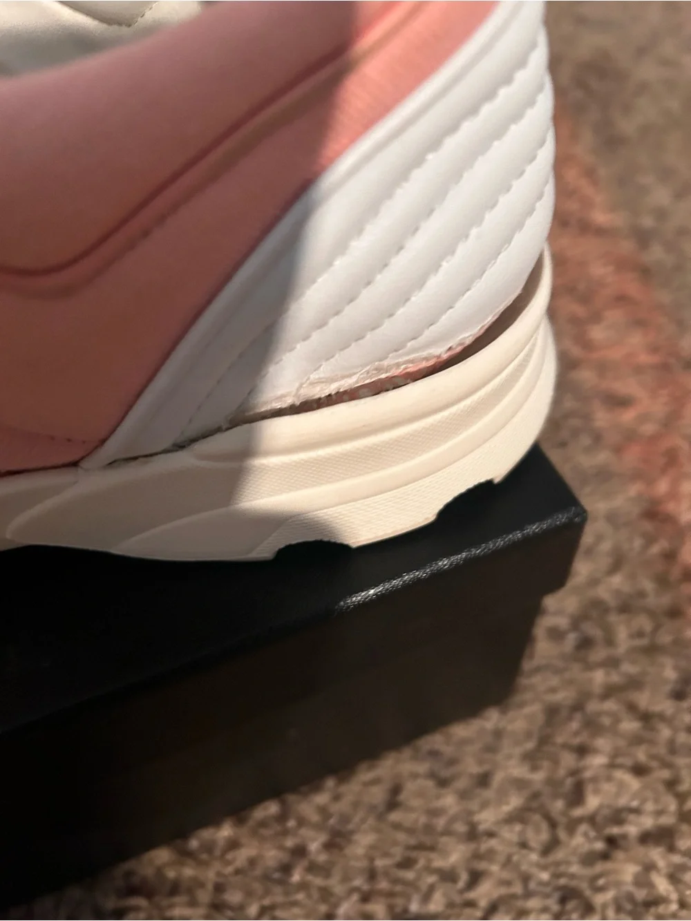 Authentic CHANEL Pink Canvas Low-Top Sneakers with White Laces